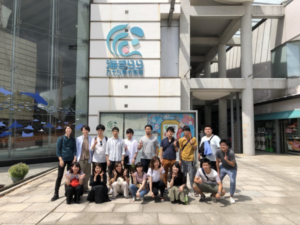 H30 course trip (Nagasaki) 1 九州大学薬学部分子病態解析学