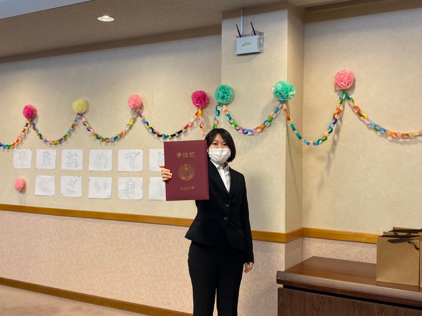 Graduation Ceremony5 九州大学薬学部分子病態解析学