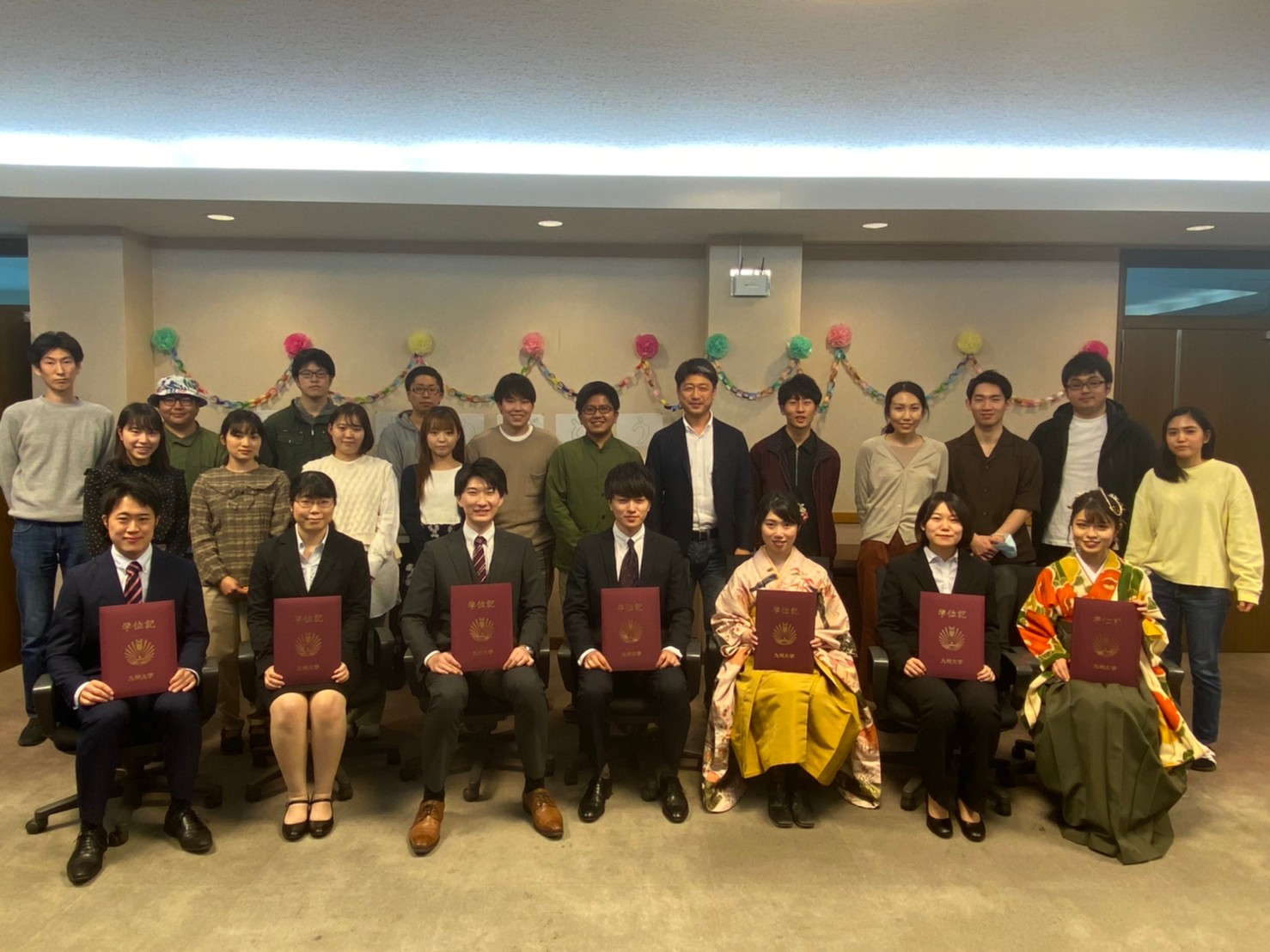 Graduation Ceremony 1 九州大学薬学部分子病態解析学