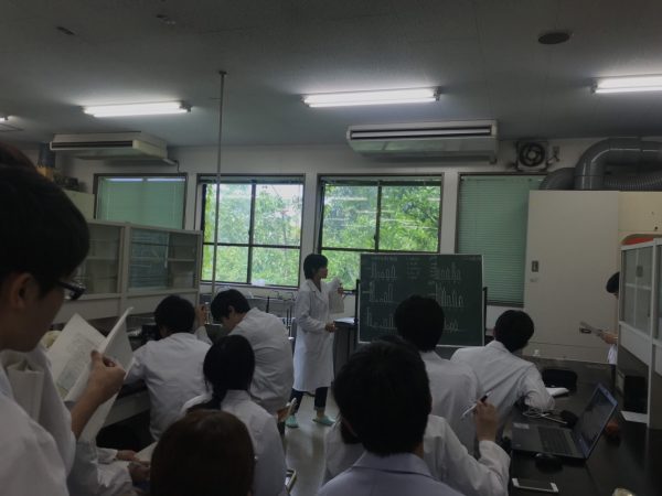First year student training 2 九州大学薬学部分子病態解析学