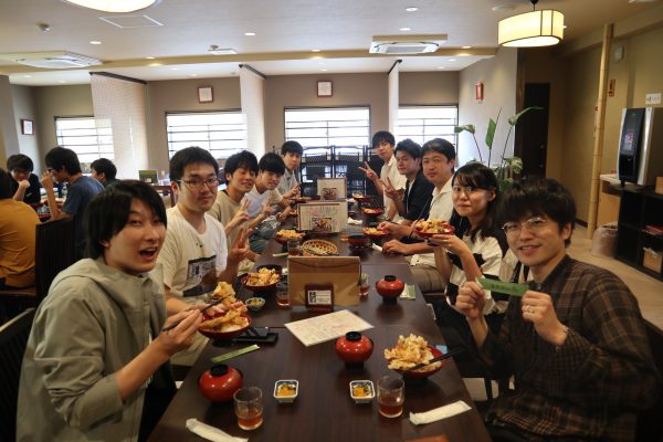 Reiwa first year course trip (Oita) 2 九州大学薬学部分子病態解析学