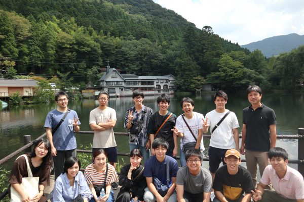 First year of Reiwa Course trip (Oita) 1 九州大学薬学部分子病態解析学